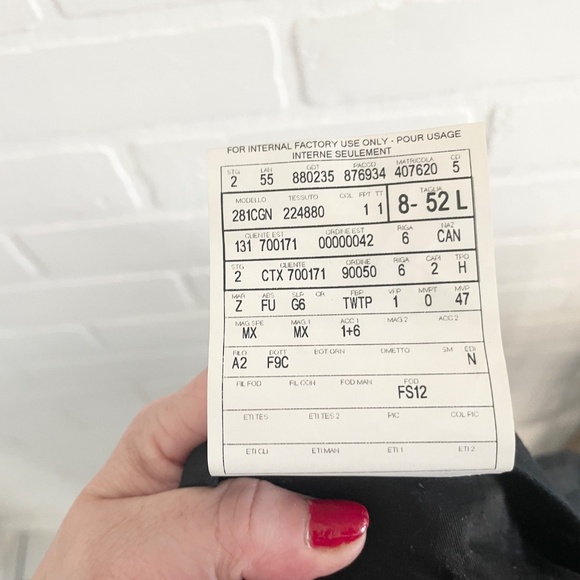 Ermenegildo Z Zegna Men’s suit Blazer Pants Wool Black Formal Designer Sz 52L - Picture 16 of 16